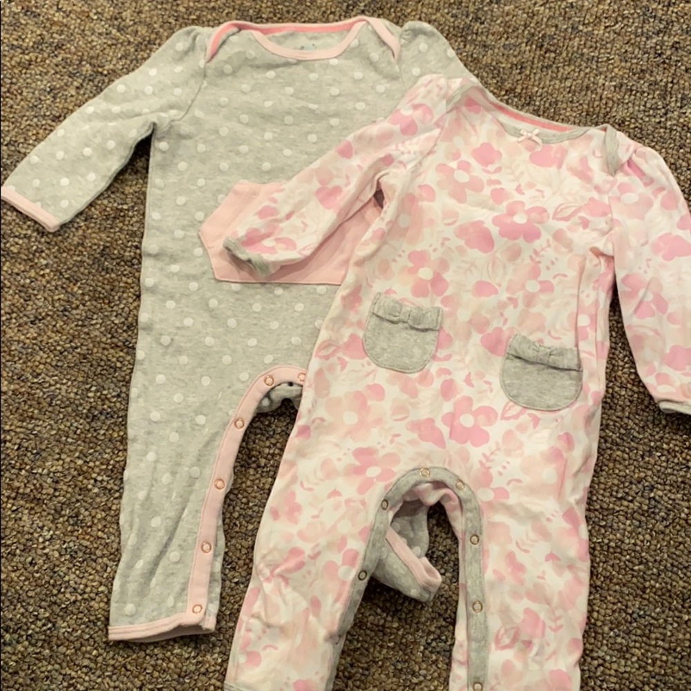 Cloud island romper/pajamas